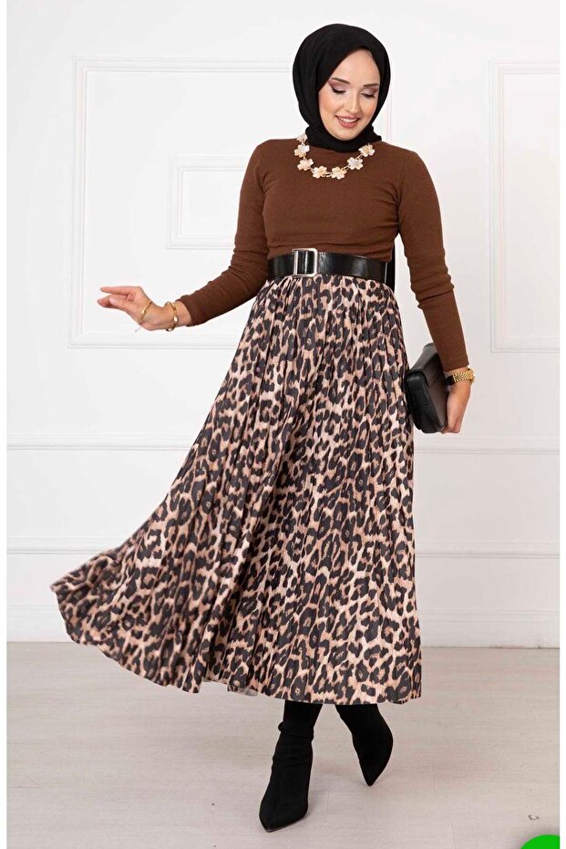 LEOPAR ETEK SIK PLİSELİ 90 CM - 1