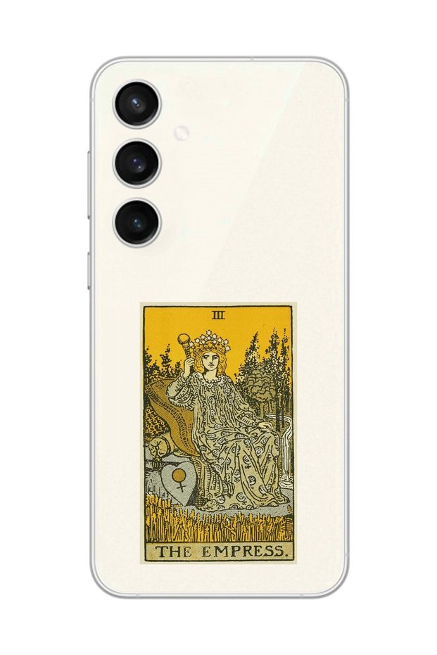 Samsung Galaxy S23 Compatible Transparent Case the Empress Design