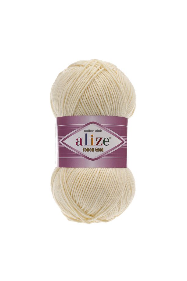 Cotton Gold - 01 Krem Örgü İpi(5 Adet) - 1