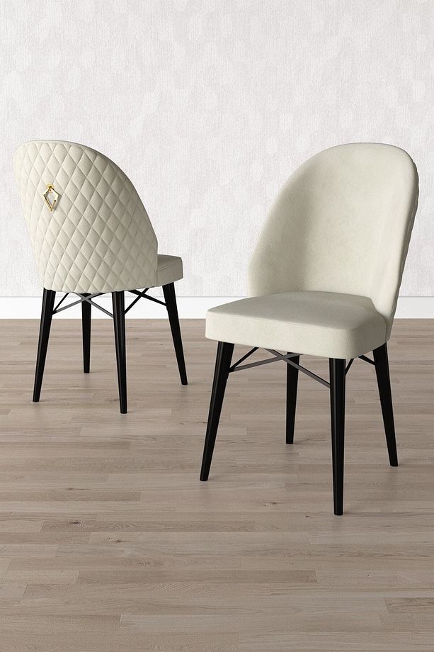 Calvin Siyah Mermer Desen 80x132 Mdf Açılabilir Mutfak Masası Takımı 4 Sandalye, 1 Bench - 4