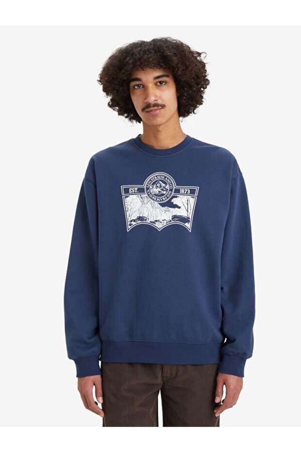 Relaxed Graphic Sweatshirt - 1