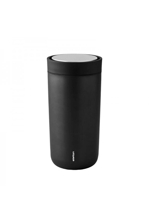 Thermos mug with vacuum system, To Go Click Black Metallic, 400 ml - 1