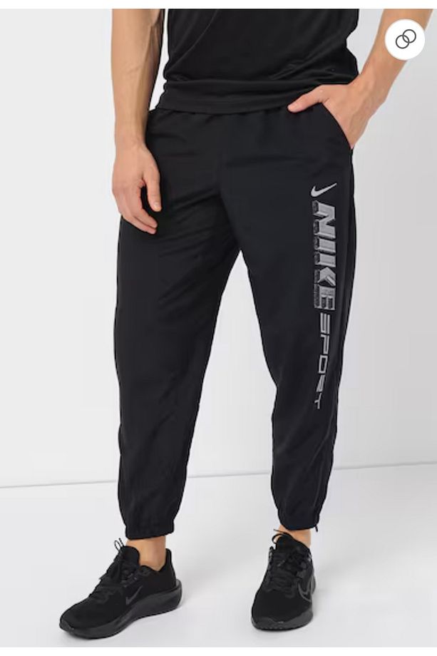 M NK DF FORM GFX PANT TPR Siyah Erkek Eşofman - 1