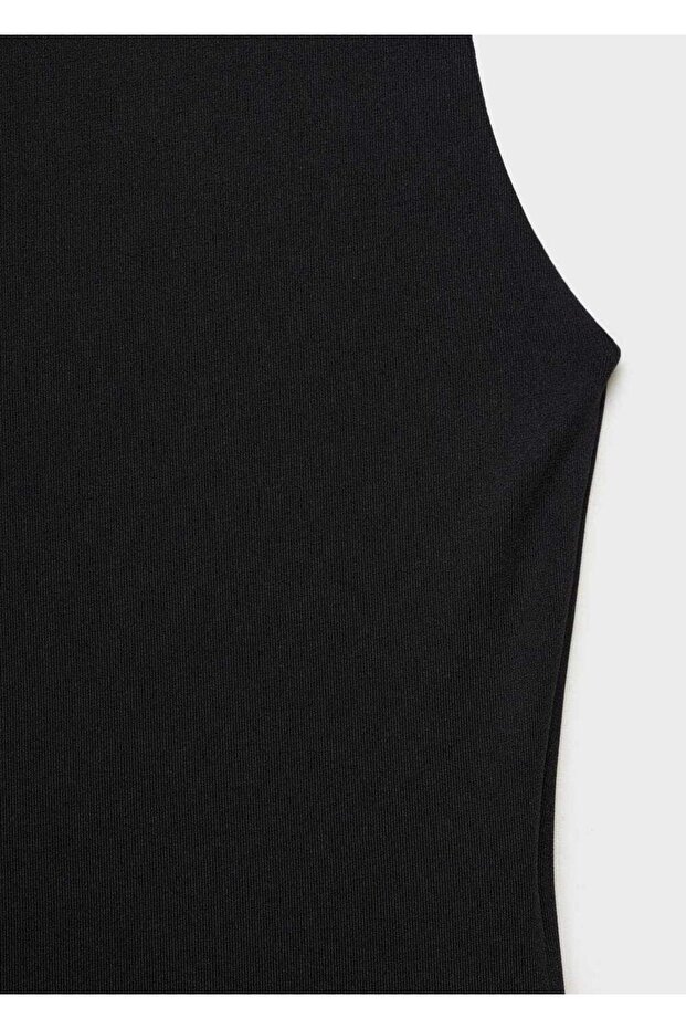 Sırtı açık uzun elbise - 5