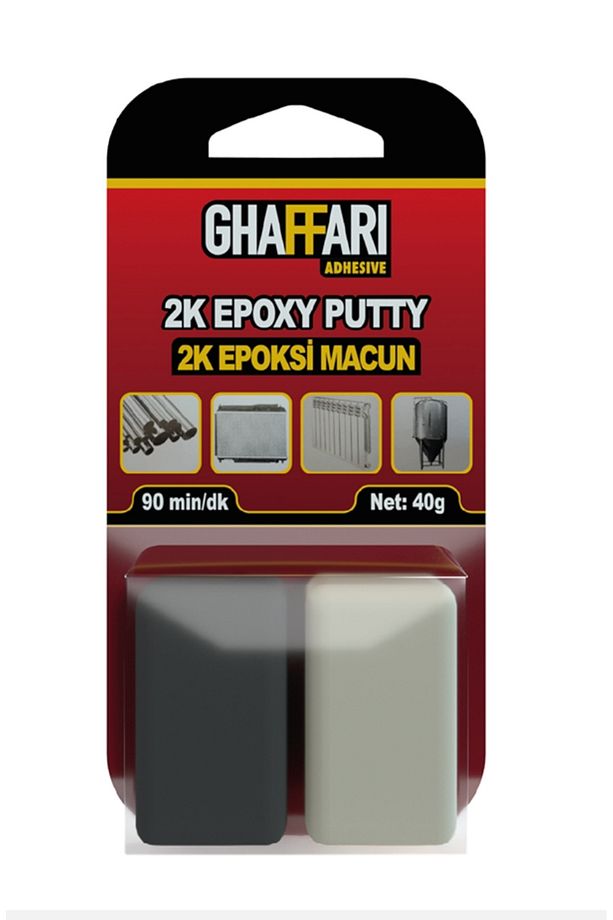 Ghaffari 2K EPOKSİ MACUN 40GR - 1