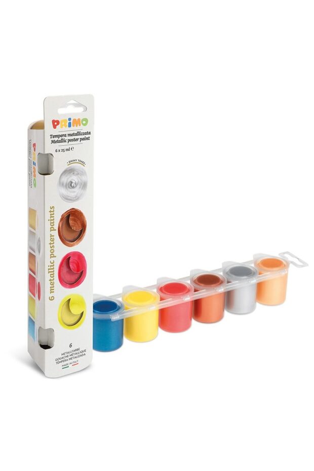 Metalik Poster Boya 6x25ml