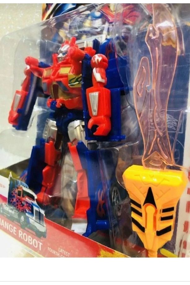 Optimus Prime Dönüşen Oyuncak Robot Araba - 3