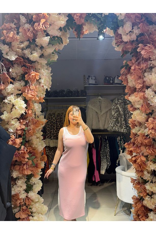 Lcste Elbise Pembe - 2