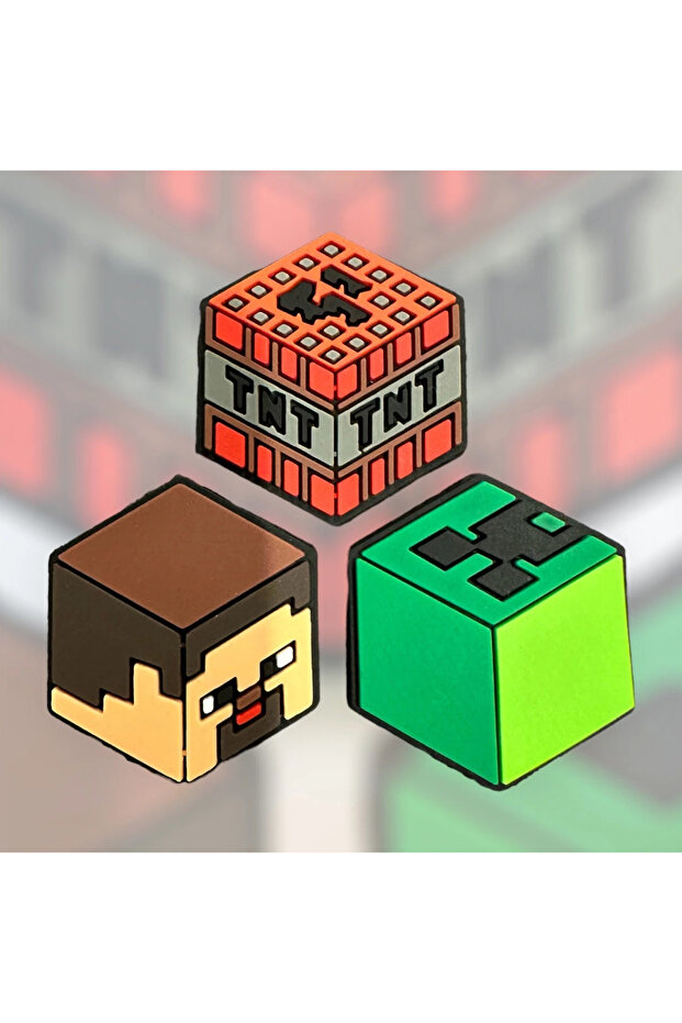 3D Sticker Mincraft Seti - 1