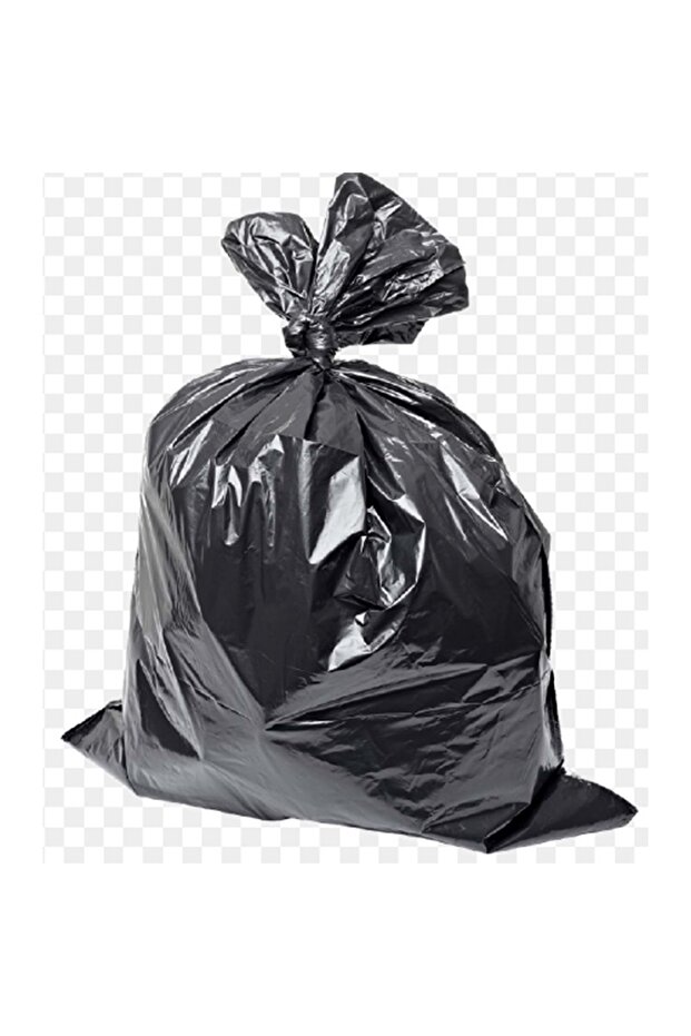 Endüstriyel Orta Boy Çöp Torbası Siyah 55x60 Cm - 6