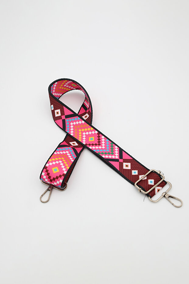 حقيبة منقوشة قابلة للتعديل - حزام كتف - 2