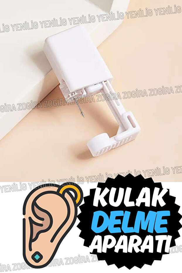 Ağrısız Kulak ve Burun Delme Aparatı (2 Adet) - Evde Profesyonel ve Kolay Kullanım İçin İdeal - 6