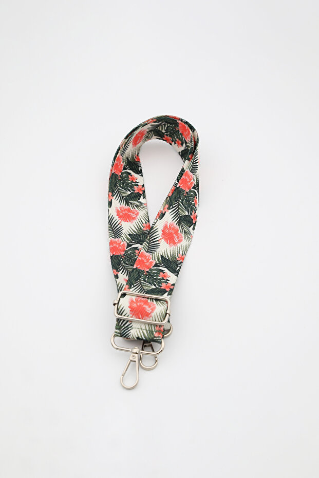 حزام كتف حقيبة منقوش قابل للتعديل - 1