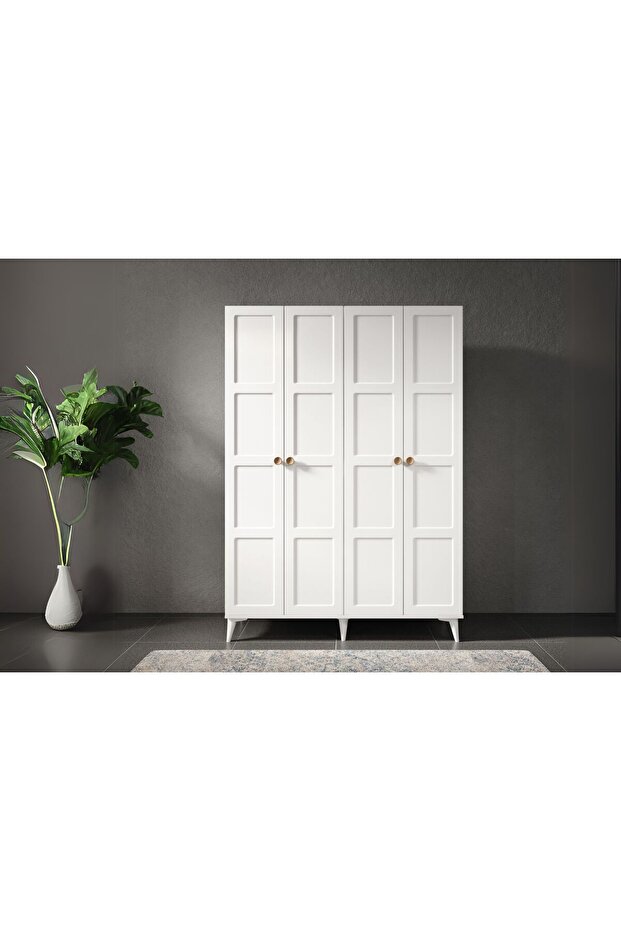 Evia 4 Kapılı Gardırop - 1