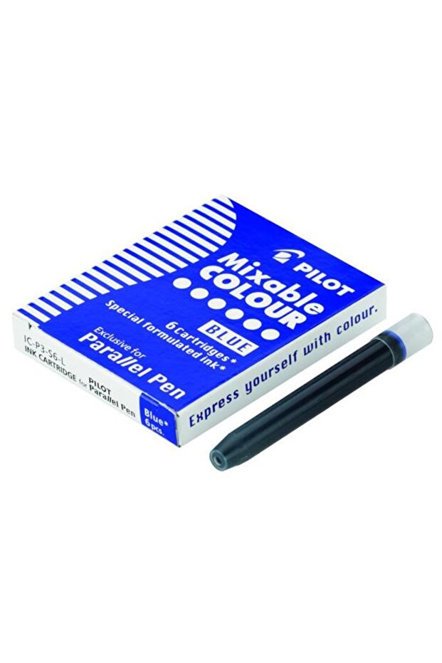 Parallel Pen Orijinal Kartuş Mavi 6lı - 1