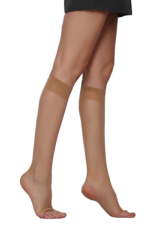 7 جوارب للركبة بدون أصابع - 2