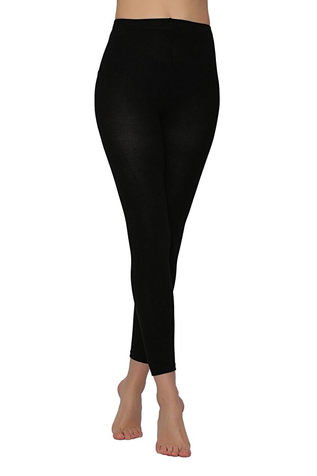 Soft Viskon Tayt Siyah - 1