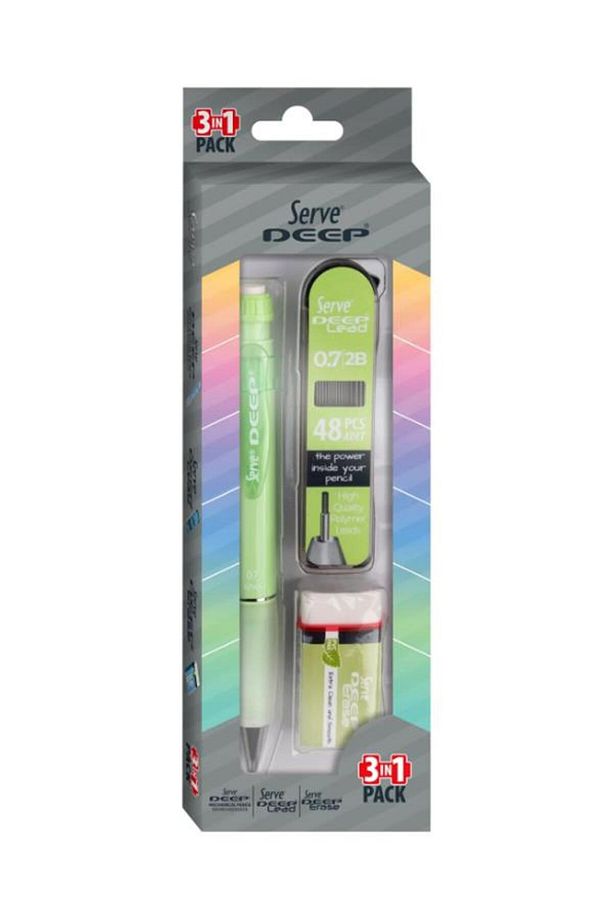 Deep 3lü Okul Seti Yeşil - 1