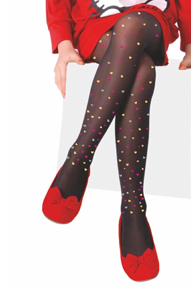 Ares Children's Pantyhose Black