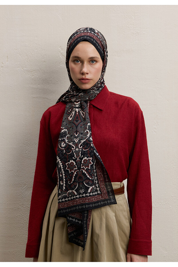 شال أسود أنيق - 3