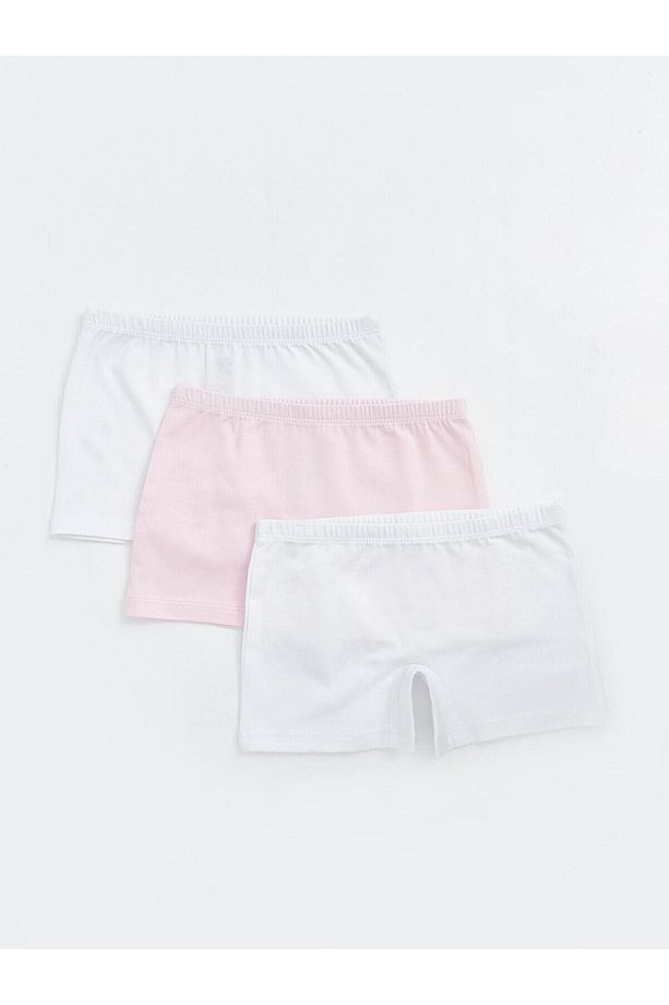 LCW Kids Basic Kız Çocuk Boxer 3'lü - 1