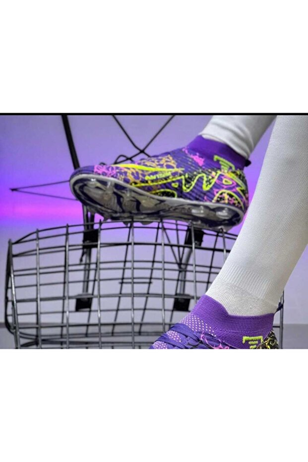 Artificial Turf Turf Football Boots with Socks