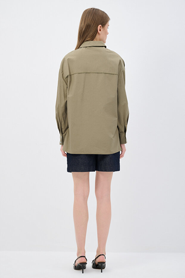 Poplın Gömlek - 7