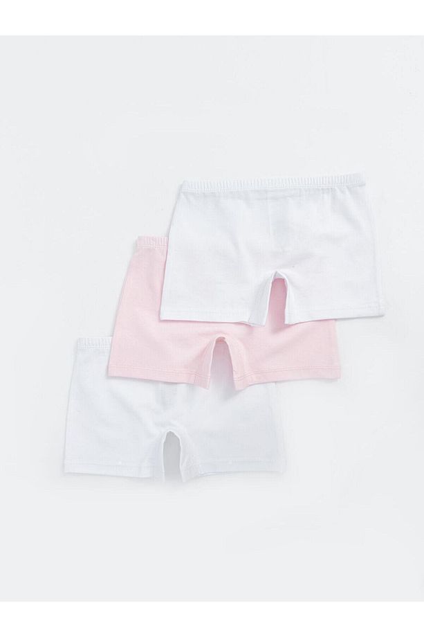 LCW Kids Basic Kız Çocuk Boxer 3'lü - 2