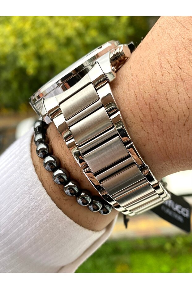 Function ساعة يد رجالية نشطة لجميع الوظائف + هدية سوار - 4