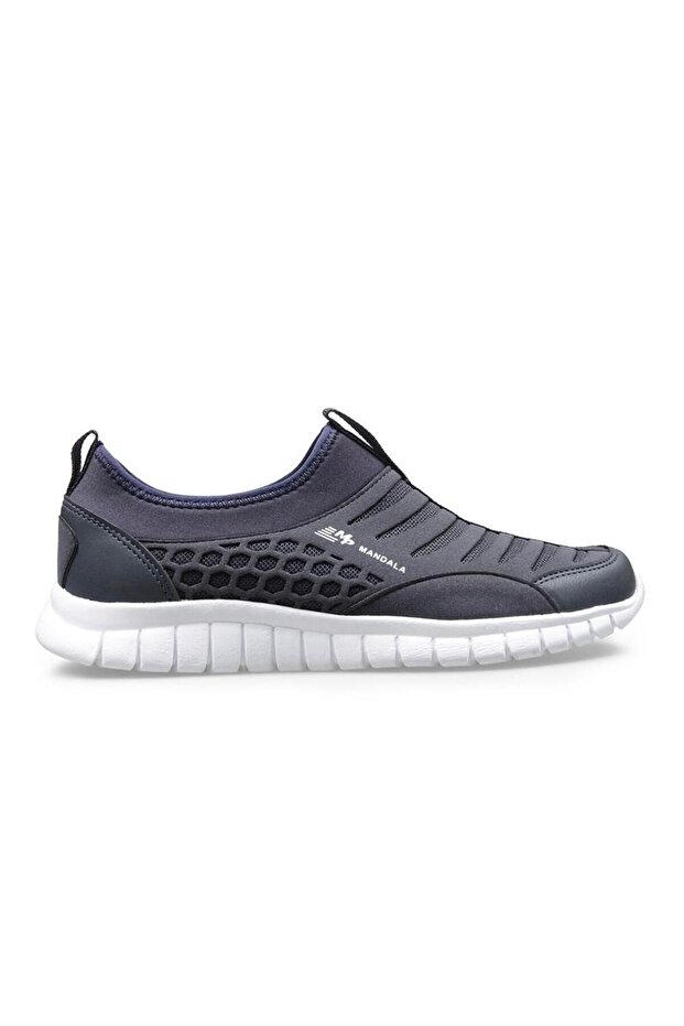 Comfort Sole Lace-Up Sports Shoes Men's Sneaker Navy White
