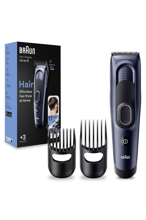 Series 5 Hc5350, Erkekler Için 17 Uzunluk Ayarına Sahip Saç Kesme Makinesi - 7