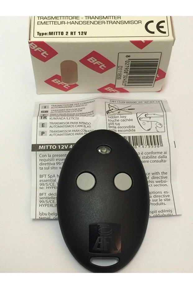 Kumanda Mitto 2 Rt 12v - 1