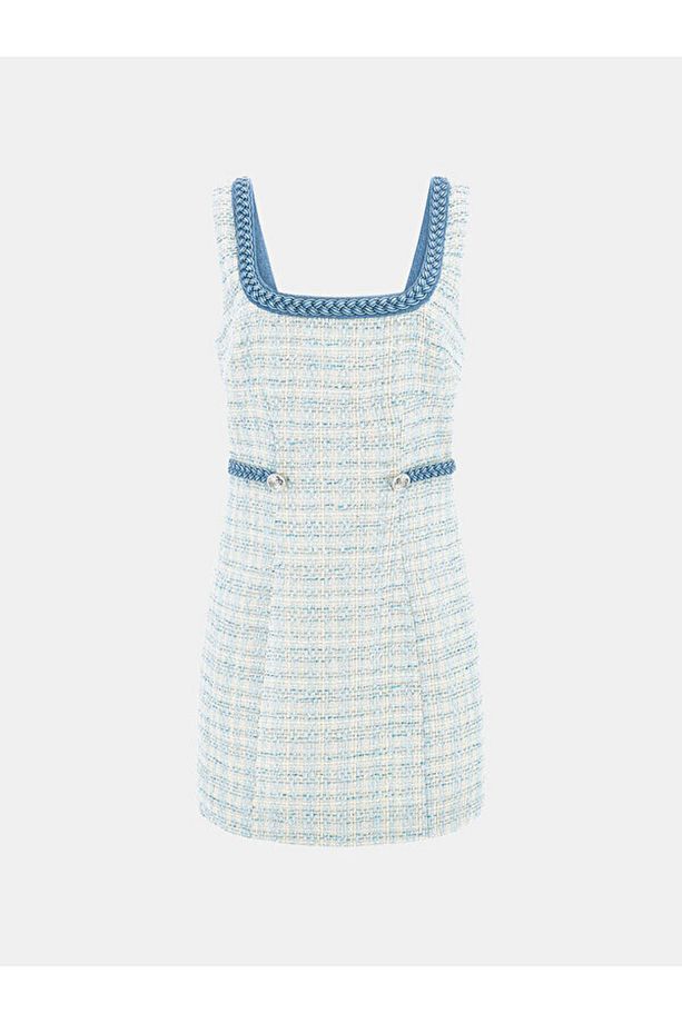 Tosca Tüvit Bodycon Mini Elbise W4RK16WFWV2FB2Y  ELBİSE W4RK16WFWV2 FB2Y - 5