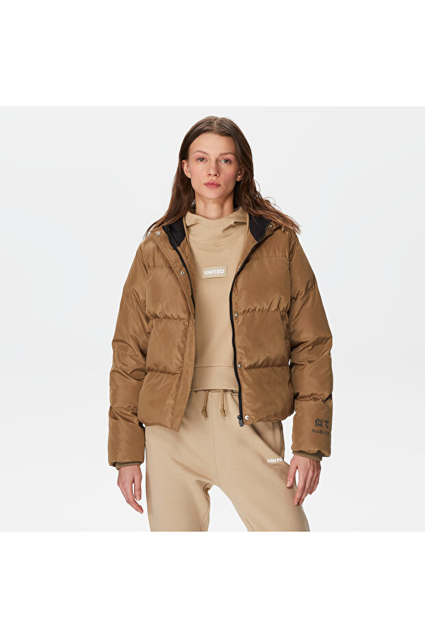 United4 Classic Women's Brown Coat