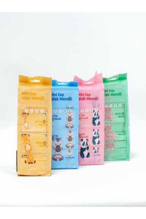 Mini Islak Cep Mendili 1 Paket (8’Lİ MİNİ PAKET) - 2