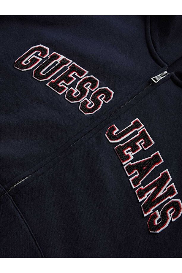 Jeans Patch Erkek Sweatshirt - 5