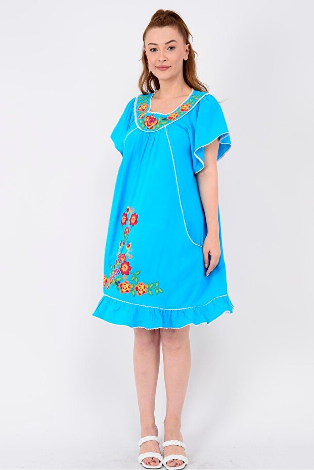 AN10697 ROCHIE SCURTĂ BRODATĂ - 7