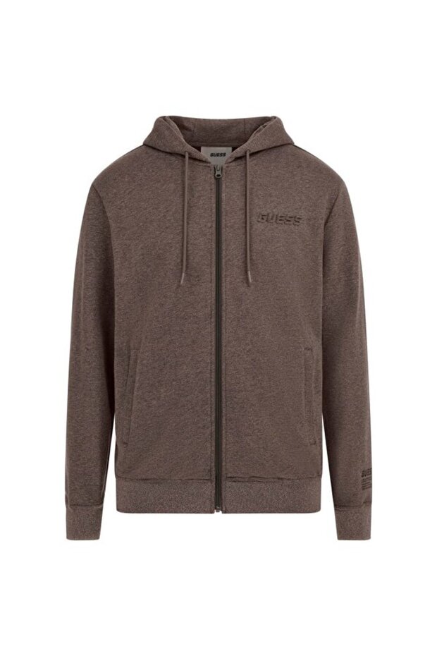 SHEEN ZIPPED HOODIE - 1