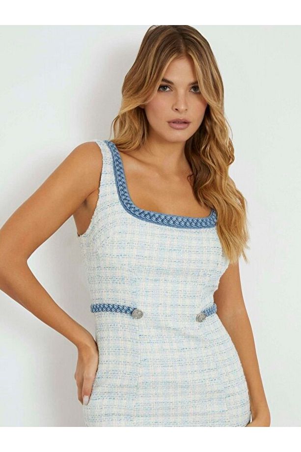Tosca Tüvit Bodycon Mini Elbise W4RK16WFWV2FB2Y  ELBİSE W4RK16WFWV2 FB2Y - 4