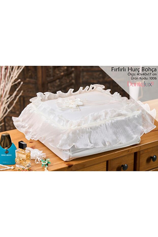 حزمة حقيبة مربعة مكشكشة (حزمة الزفاف) - 3