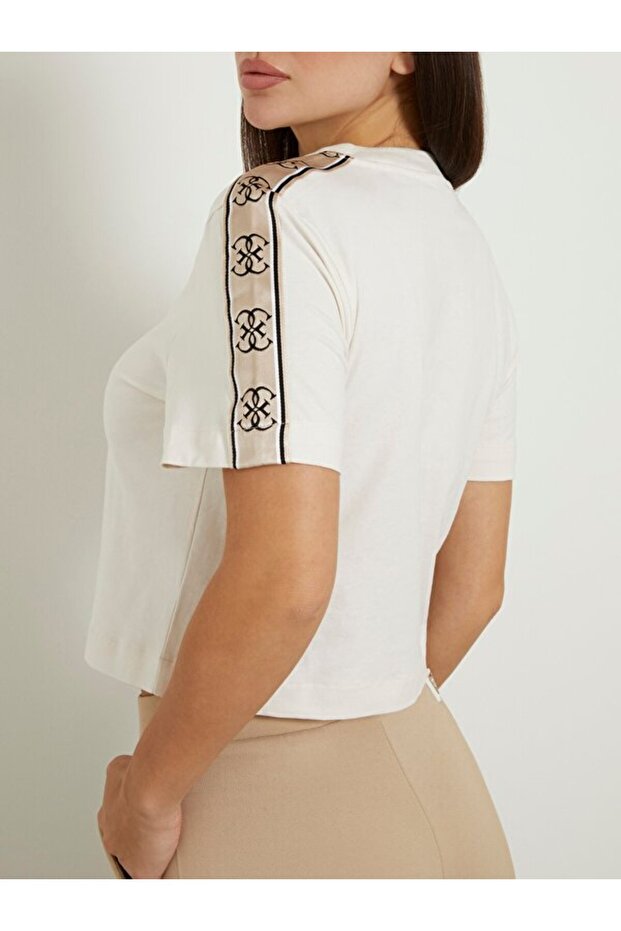 Britney Kadın Aktif Boxy Fit T-Shirt - 3