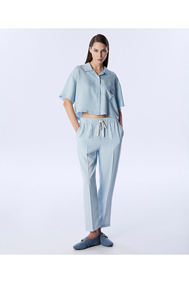 Elastik Bel Carrot Fit Pantolon - 1