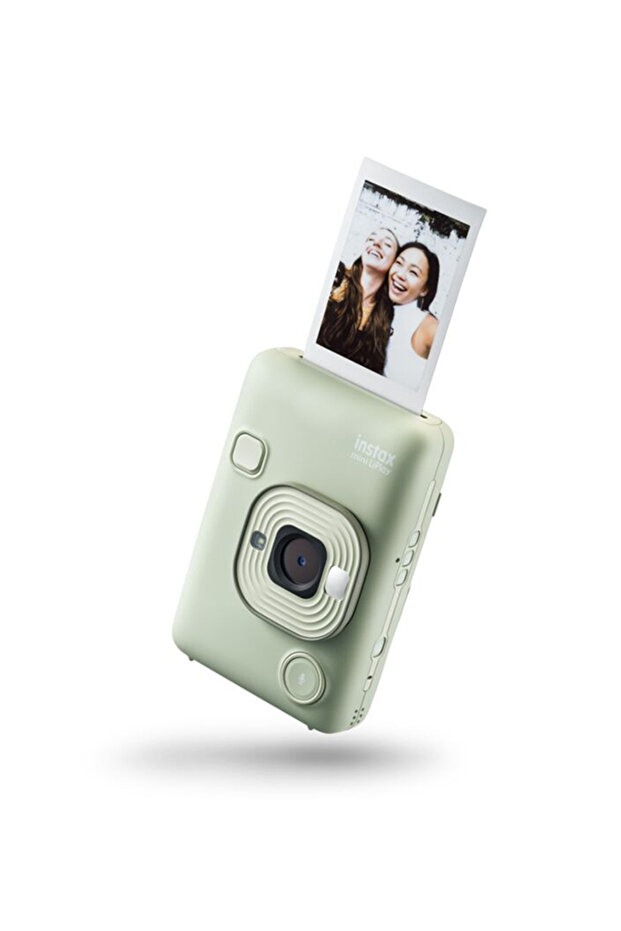 كاميرا INSTAX Mini LIPLAY الهجينة الفورية - (أخضر ماتشا) - 2