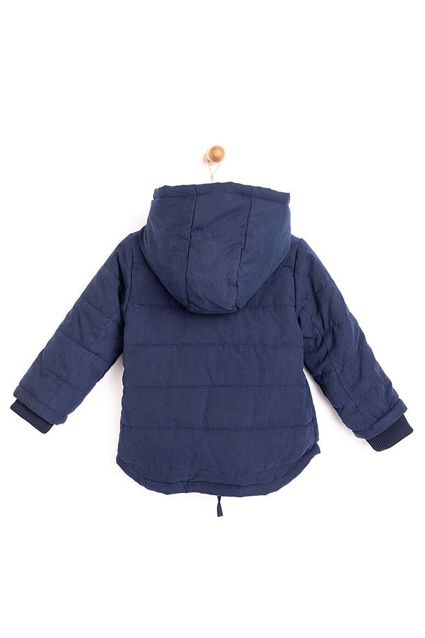 HelloBaby Kapitoneli Kapüşonlu Mont Erkek Bebek - 3
