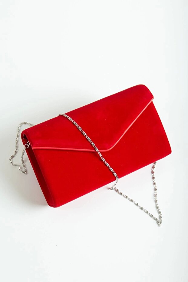 Red Suede Bag - 2