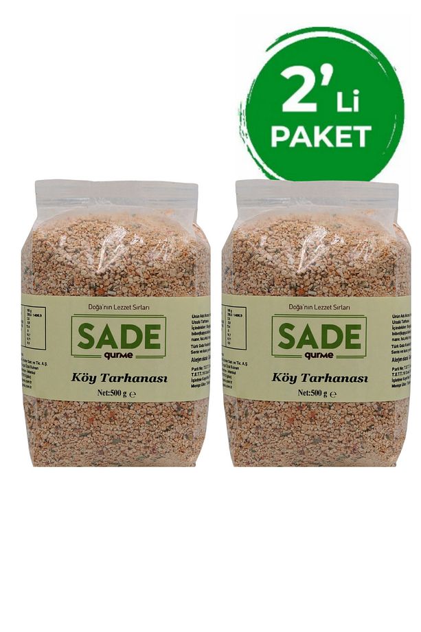 Köy Tarhanası 2'li Paket (2X500 GR) 2 Adet - 1
