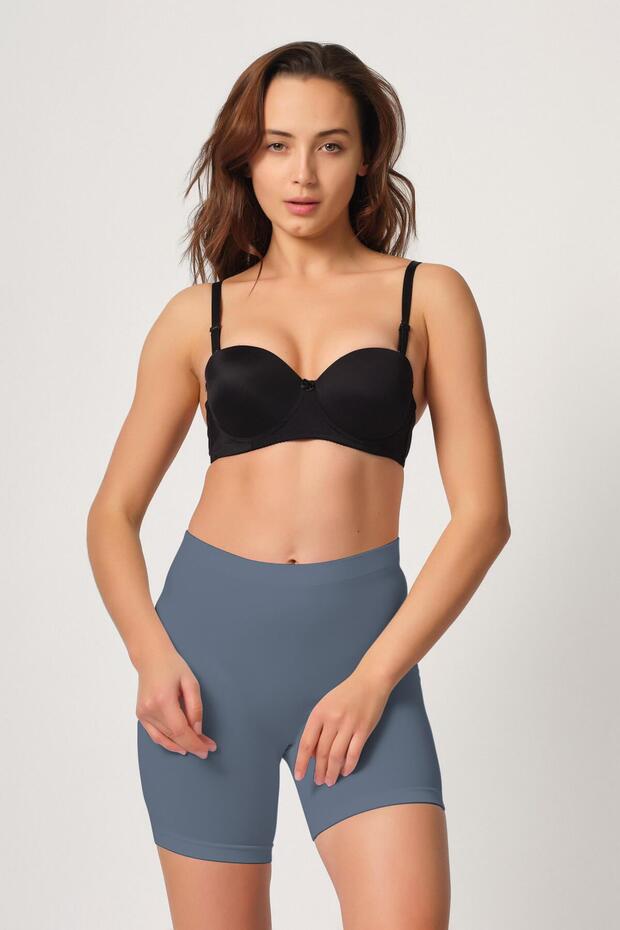 ANTRASİT MI Emay 3003 Soft Paçalı Boxer - 1