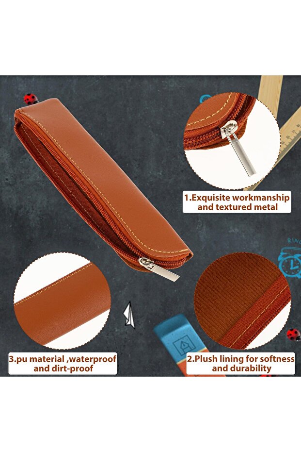 حافظة أقلام جلدية - 5