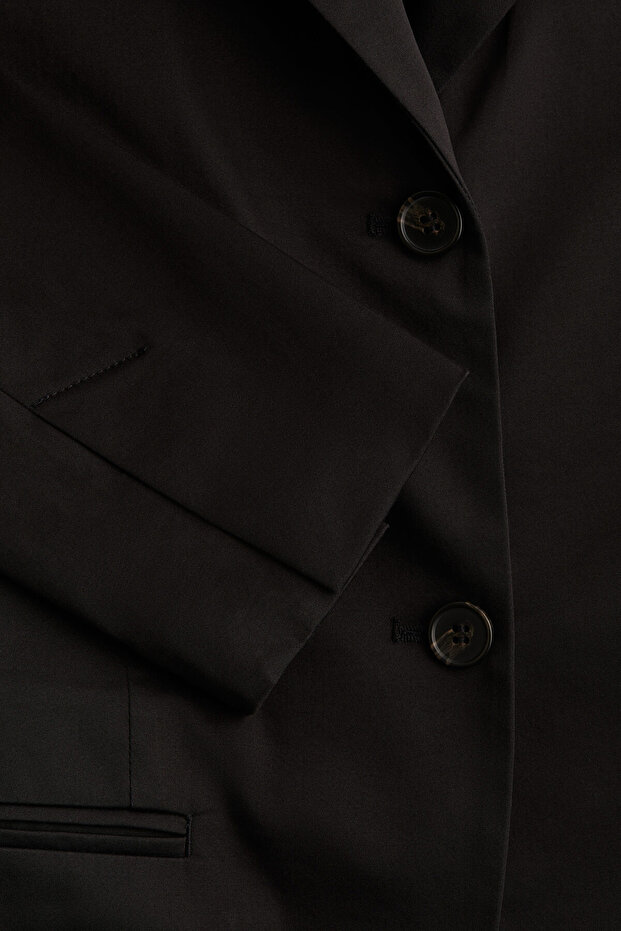 3/4 Boy Kollu Blazer - 4