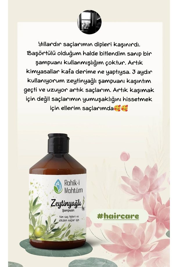 Zeytinyağlı Şampuan (500 mL) - 2